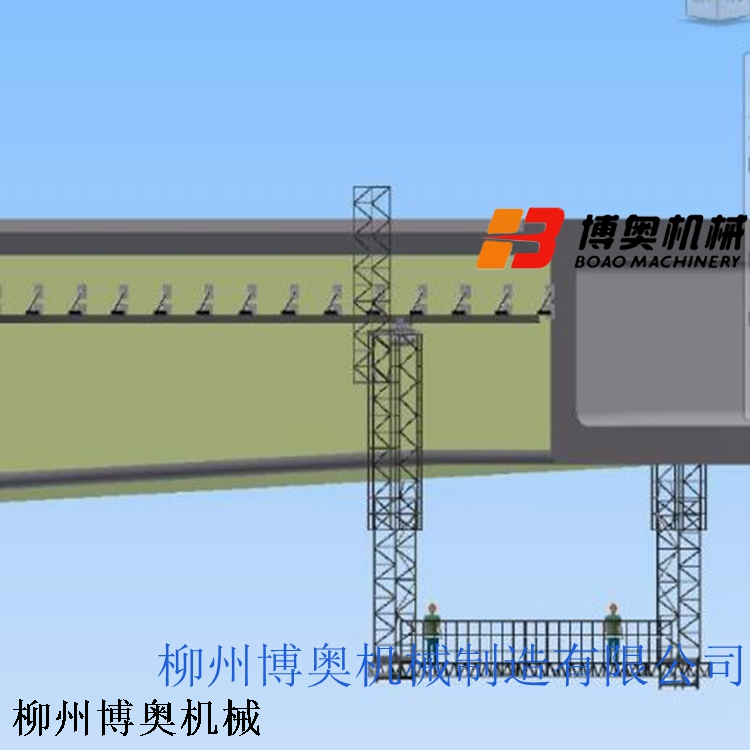 PLC橋梁底部檢查小車